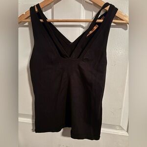 Essendi Black Stretchy Tank Top